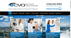 Desktop Screenshot of ecvaeyecare.com